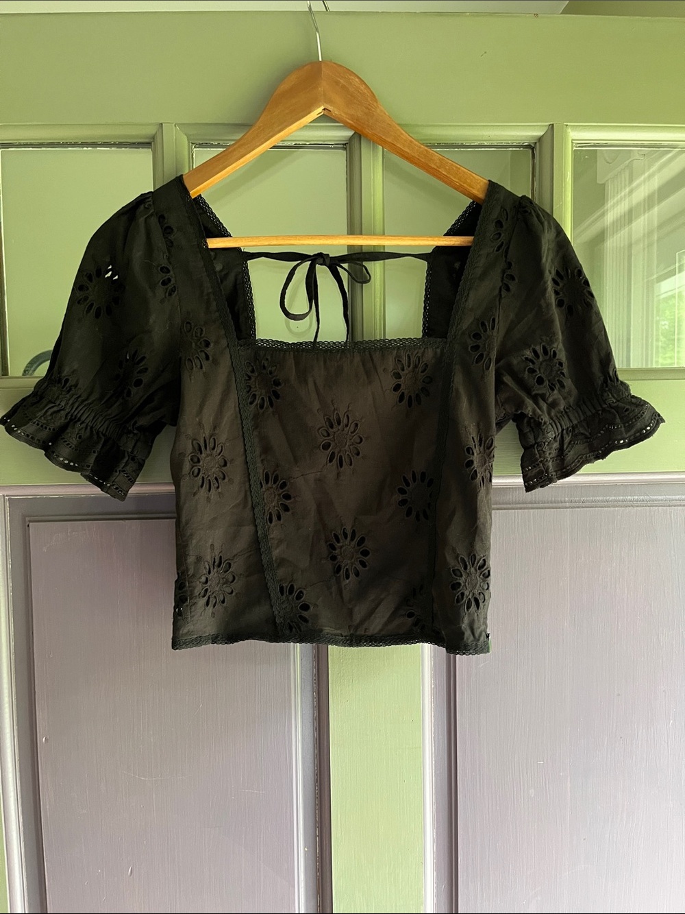 Roller Rabbit Eyelet Kayla Top - Picture 2 of 5